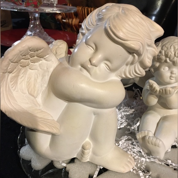 Set of two Vintage Angels - Picture 13 of 14